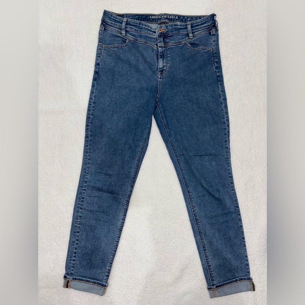 American Eagle Outfitters Blue Skinny Jeans